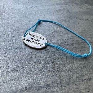 🔥Sterling silver 🔥“Happiness is not...”